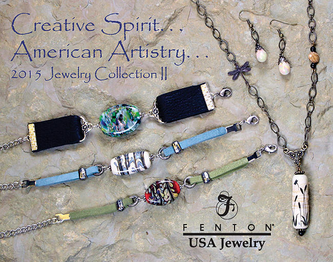 Fenton USA Jewelry 2015 Creative Spirit Collection II