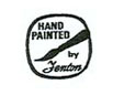 Fenton Label Hand Painted