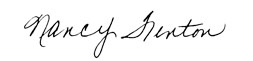 Nancy Fenton Signature